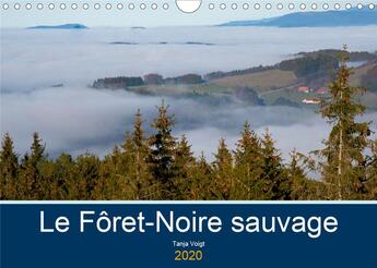 Couverture du livre « La foret noire sauvage calendrier mural 2020 din a4 horizontal - region allemande frontaliere d » de Voigt Tanja aux éditions Calvendo