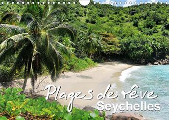 Couverture du livre « Plages de reve seychelles calendrier mural 2020 din a4 horizontal - les plus belles plages des les » de Feuerer Juergen aux éditions Calvendo