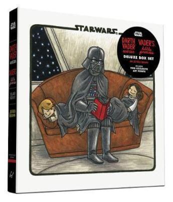 Couverture du livre « Darth vader and son/vader''s little princess deluxe boxed set » de Jeffrey Brown aux éditions Chronicle Books