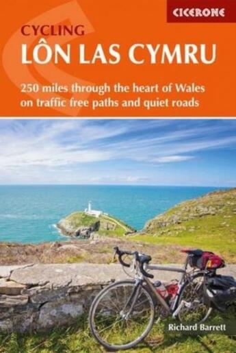 Couverture du livre « CYCLING LON LAS CYMRU » de Richard Barrett aux éditions Cicerone Press