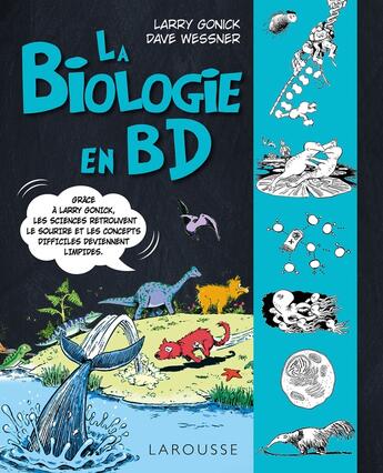 Couverture du livre « La biologie en BD » de Larry Gonick et Dave Wessner aux éditions Larousse