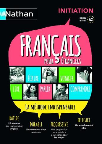 Couverture du livre « Français pour étranger (édition 2015) » de  aux éditions Nathan