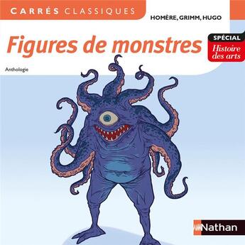 Couverture du livre « Figures de monstres » de Homere aux éditions Nathan