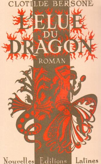 Couverture du livre « L'élue du dragon » de Clotilde Bersone aux éditions Nel