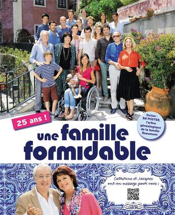 Couverture du livre « Une famille formidable ; 25 ans » de Joel Santoni aux éditions Michel Lafon