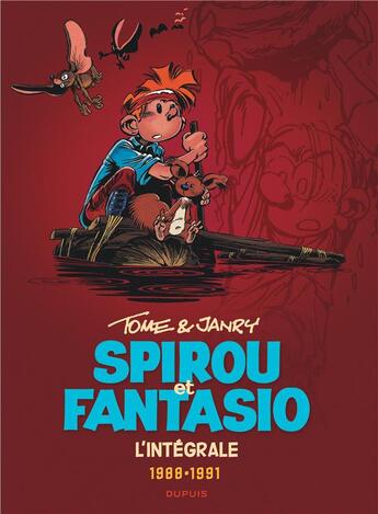 Couverture du livre « Spirou et Fantasio : Intégrale vol.15 : 1988-1991 » de Tome et Janry aux éditions Dupuis