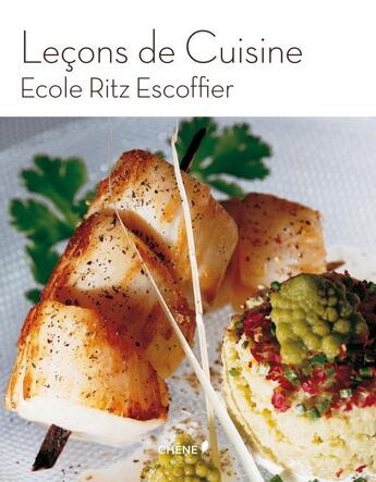 Couverture du livre « École de cuisine du Ritz » de Luc De Champris aux éditions Chene