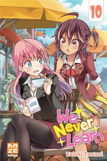 Couverture du livre « We never learn t.10 » de Taishi Tsutsui aux éditions Crunchyroll