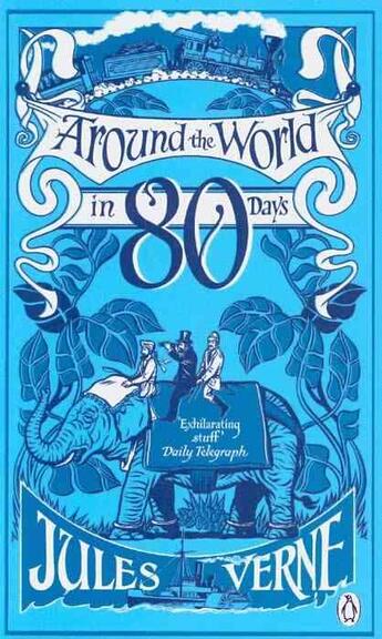 Couverture du livre « Around the world in eighty days » de Jules Verne aux éditions Penguin Books Uk