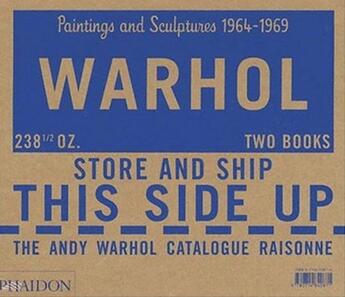 Couverture du livre « Andy Warhol, catalogue raisonné t.2 ; paintings and sculptures 1964-1969 » de Neil Printz et George Frei aux éditions Phaidon Press