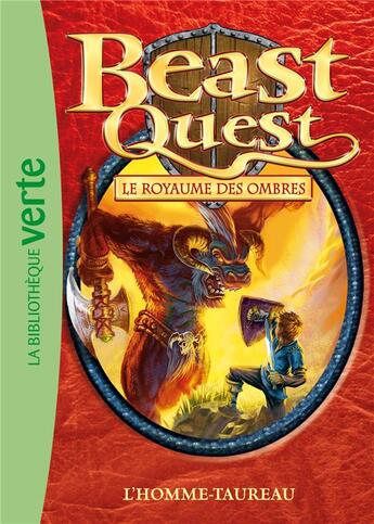 Couverture du livre « Beast Quest Tome 15 : l'homme-taureau » de Adam Blade aux éditions Hachette Jeunesse