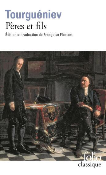 Couverture du livre « Pères et fils » de Ivan Tourgueniev aux éditions Folio