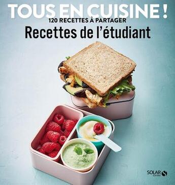 Couverture du livre « Recettes de l'étudiant » de  aux éditions Solar