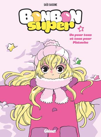 Couverture du livre « Bonbon super Tome 2 : un hiver sucré » de Said Sassine aux éditions Glenat