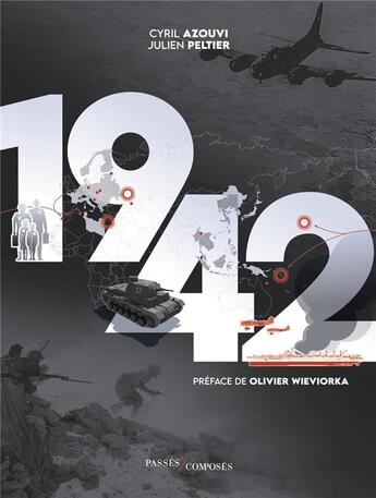 Couverture du livre « 1942 » de Cyril Azouvi et Julien Peltier aux éditions Passes Composes