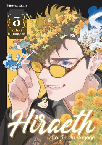 Couverture du livre « Hiraeth, la fin du voyage Tome 3 » de Yuki Kamatani aux éditions Akata