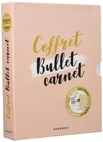 Couverture du livre « Coffret comment faire son bullet cahier » de  aux éditions Marabout