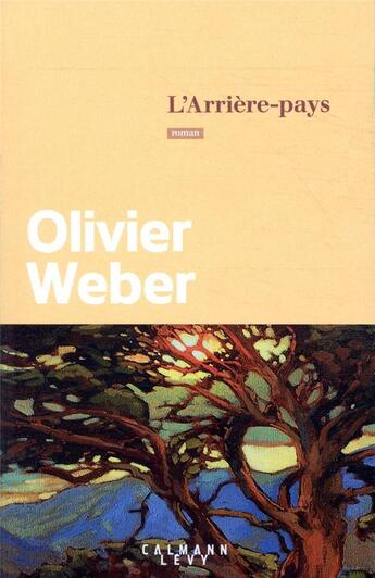 Couverture du livre « L'arrière-pays » de Olivier Weber aux éditions Calmann-levy