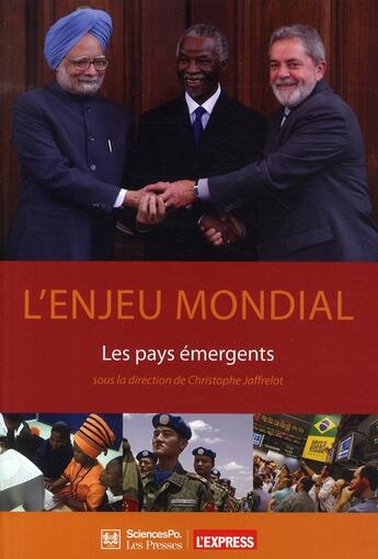 Couverture du livre « L'enjeu mondial ; les pays émergents » de Christophe Jaffrelot aux éditions Presses De Sciences Po