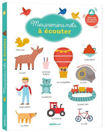 Couverture du livre « Mes premiers mots a ecouter » de Anne Passchier aux éditions Philippe Auzou