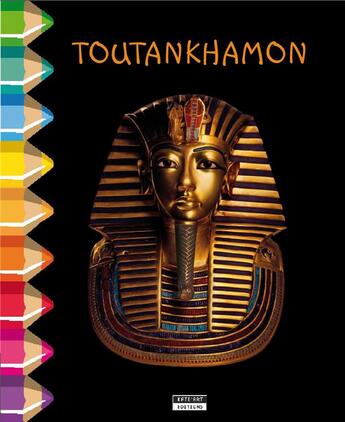 Couverture du livre « Toutankhamon - color zen » de Catherine De Duve aux éditions Kate'art