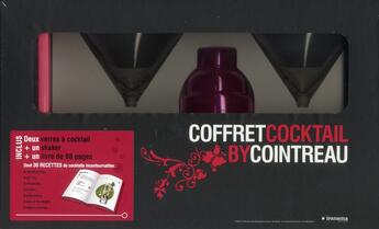 Couverture du livre « Coffret cocktail by Cointreau » de  aux éditions Le Marque Pages