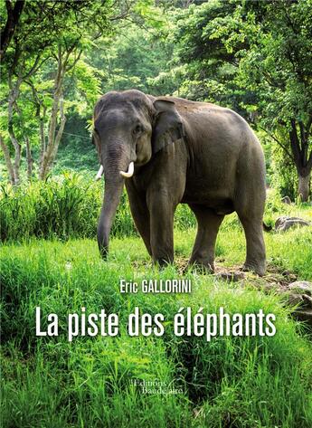 Couverture du livre « La piste des éléphants » de Eric Gallorini aux éditions Baudelaire
