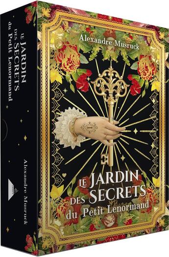 Couverture du livre « Le jardin des secrets du Petit Lenormand » de Alexandre Musruck aux éditions Dervy