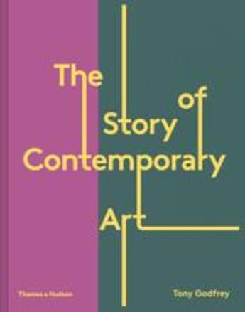 Couverture du livre « The story of contemporary art » de Tony Godfrey aux éditions Thames & Hudson