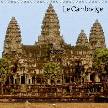 Couverture du livre « La richesse du cambodge avec s » de Krause Johanna aux éditions Calvendo