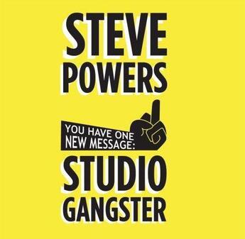 Couverture du livre « Steve powers studio gangster » de Powers Steve aux éditions Gingko Press