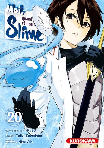 Couverture du livre « Moi, quand je me réincarne en Slime Tome 20 » de Fuse et Taiki Kawakami et Vah Mitz aux éditions Kurokawa