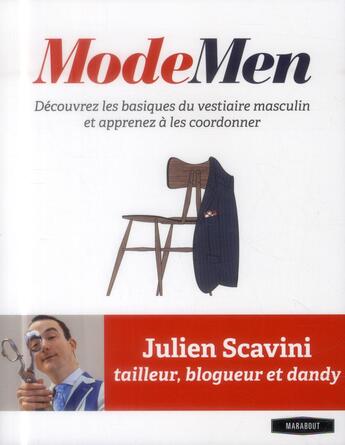 Couverture du livre « Mode men » de Julien Scavini aux éditions Marabout