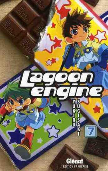 Couverture du livre « Lagoon engine Tome 7 » de Yukiru Sugisaki aux éditions Glenat