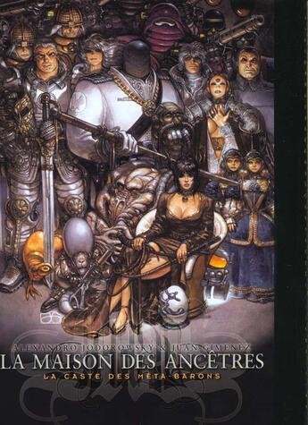 Couverture du livre « La caste des Méta-Barons HORS-SERIE ; la maison des ancêtres » de Alexandro Jodorowsky et Juan Gimenez aux éditions Humanoides Associes