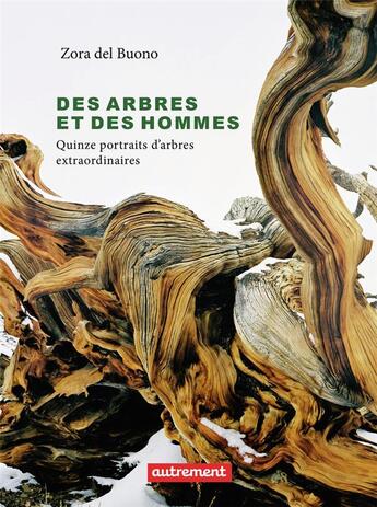 Couverture du livre « Des arbres et des hommes ; quinze portraits d'arbres extraordinaires » de Zora Del Buono aux éditions Autrement