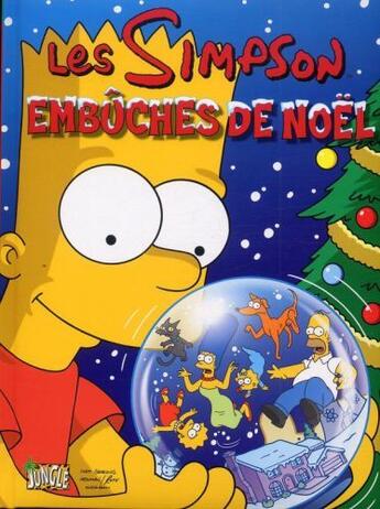 Couverture du livre « Les Simpson Hors-Série : spécial fête ; Noël ; embûches de noël » de Matt Groening aux éditions Jungle