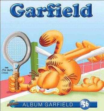 Couverture du livre « Garfield t.56 » de Jim Davis aux éditions Presses Aventure