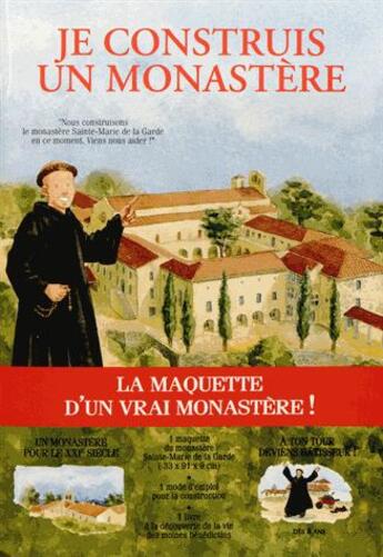 Couverture du livre « Je construis un monastère » de  aux éditions Sainte Madeleine