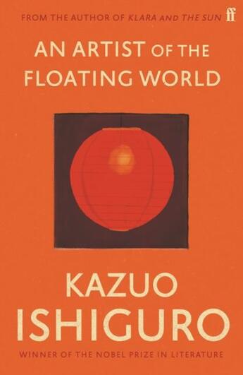 Couverture du livre « An artist of the floating world » de Kazuo Ishiguro aux éditions Faber Et Faber