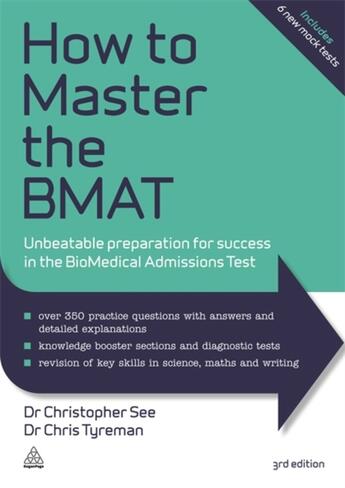 Couverture du livre « HOW TO MASTER THE BMAT » de Chris John Tyreman et Christopher See aux éditions Kogan Page