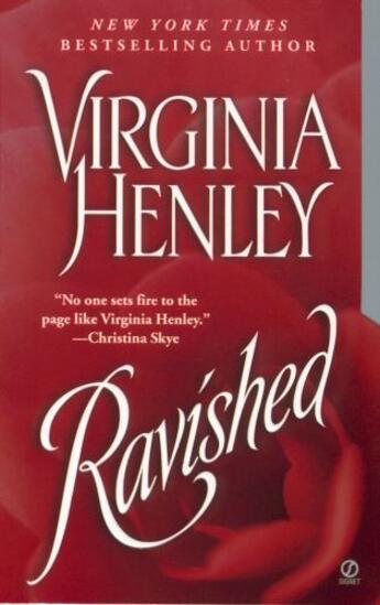 Couverture du livre « Ravished » de Virginia Henley aux éditions Penguin Group Us