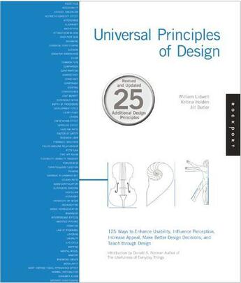 Couverture du livre « Universal principles of design (revised and updated) » de William Lidwell aux éditions Rockport