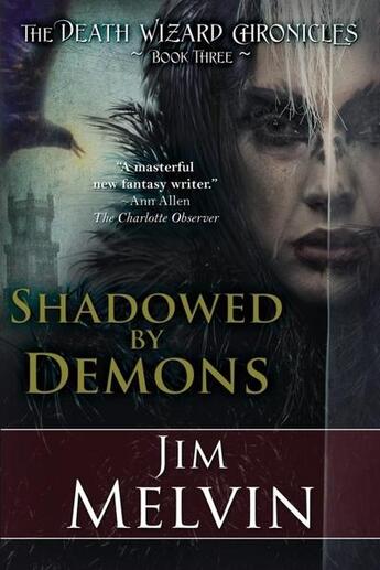 Couverture du livre « Shadowed by demons » de Melvin Jim aux éditions Bellebooks