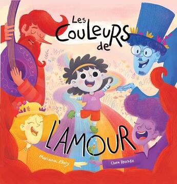 Couverture du livre « Les couleurs de l'amour » de M. Ellery et Clara Reschke aux éditions Bliss Comics