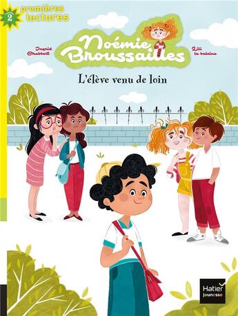Couverture du livre « Noémie broussailles t.2 ; l'élève venu de loin » de Ingrid Chabbert et La Baleine aux éditions Hatier