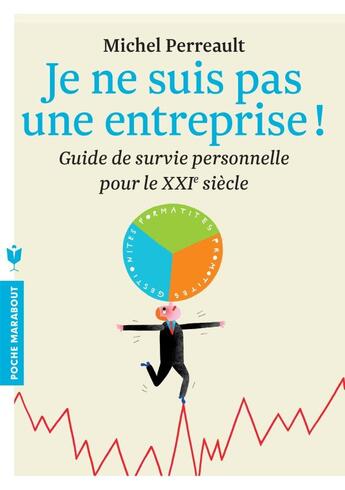 Couverture du livre « Je ne suis pas une entreprise ! guide de survie personnelle pour le XXIe siècle » de Michel Perreault aux éditions Marabout