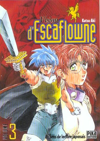 Couverture du livre « Vision d'escaflowne t.3 » de Katsu Aki aux éditions Pika