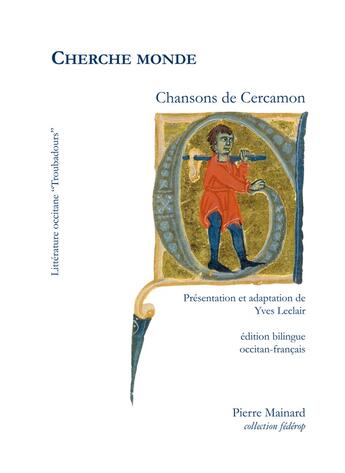 Couverture du livre « Cherche monde » de Cercamon aux éditions Pierre Mainard