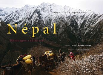 Couverture du livre « NEPAL : Héritages culturels » de Marie Lecomte-Tilouine et Jean Christophe Plat aux éditions Plat Jean-christophe